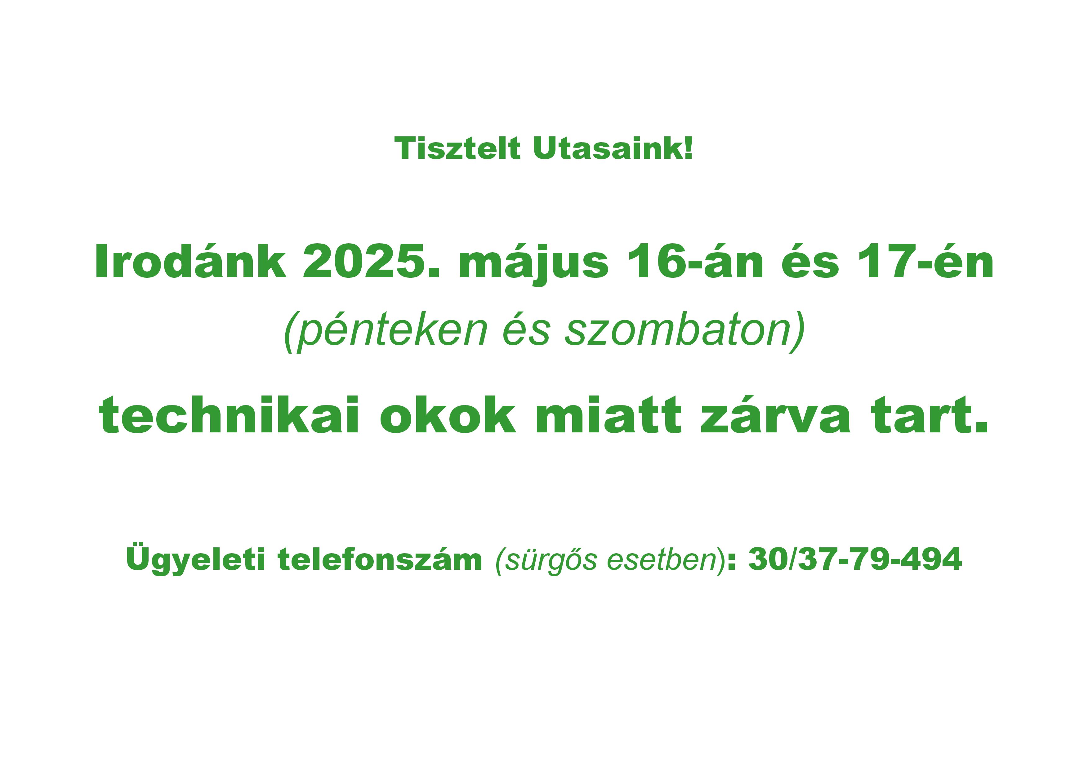 Nyitvatartás